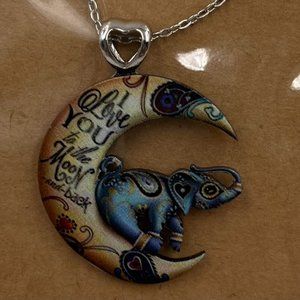 I Love You To The Moon And Back Necklace